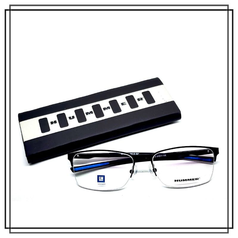 FRAME KACAMATA SPORTY HUMMER 760 ORIGINAL Branded Kualitas Premium Model Setengah Bingkai HALF FRAME
