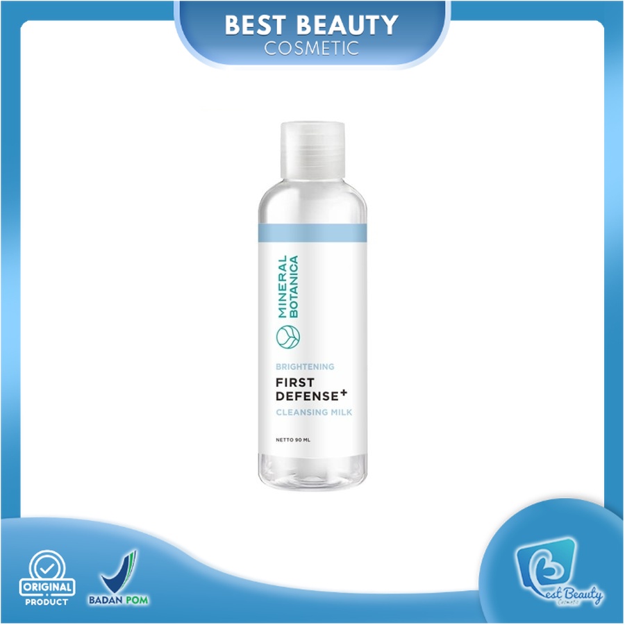 ★ BB ★  Mineral Botanica First Defense Cleansing Milk 90ml | Brightening - Mencerahkan Kulit
