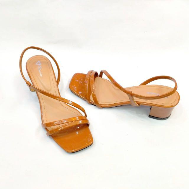 keynarra Best Quality Heels Tali Whit 5 Cm DANIA RN-04-Tan