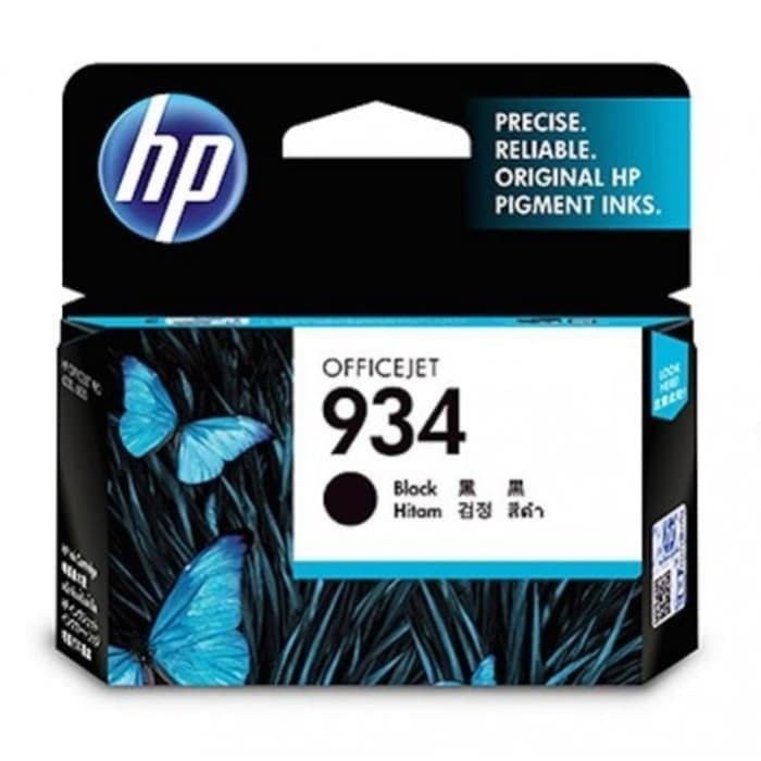 Tinta HP original 934 black standart C2P19AA | hp 934 black