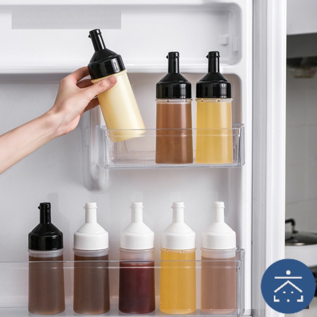 PROMO TERLARIS Kunataruma - Botol Saos Plastik Kecap Tempat Saus 250 ml Tutup Putih Murah Unik