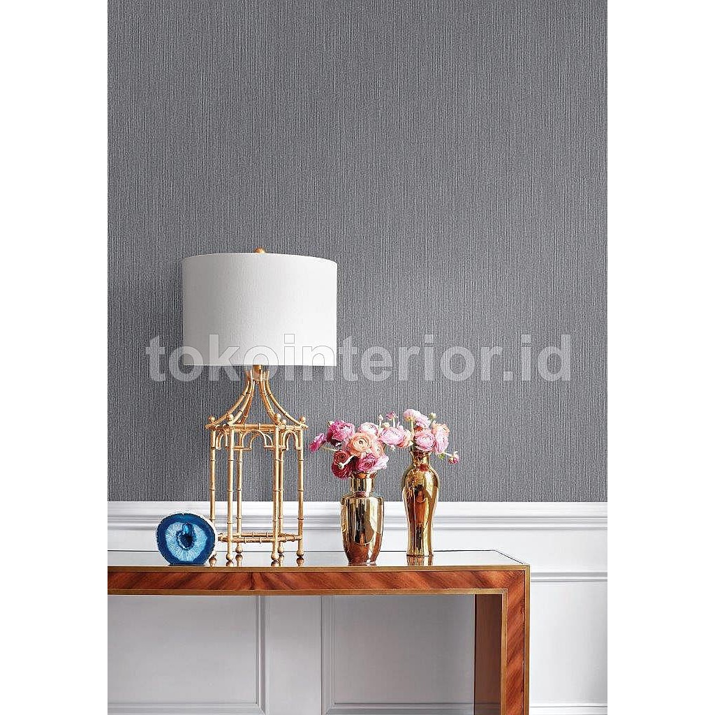 Wallpaper Dinding Garis Vertikal Bertekstur Serat Kayu - WP