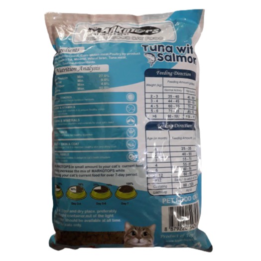 Makanan Kucing Markotops Cat 1000gr