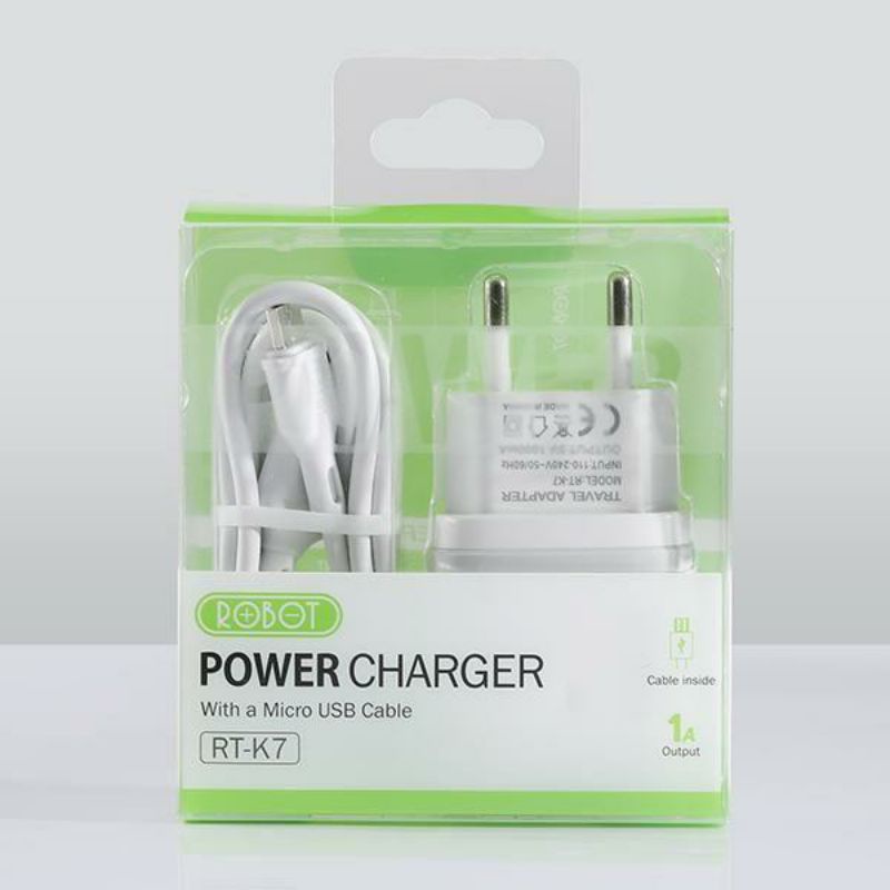 Charger Free Kabel Robot RT-K7 Original