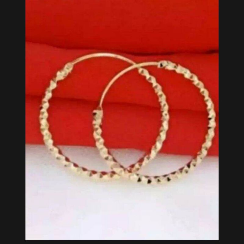 anting gypsi wanita dewasa,anting perhiasan fashion wanita terbaru, perhiasan mirip mas asli, perhiasan berlapis emas 24 k,anting Korea,anting wanita import