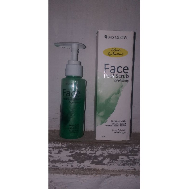 (75%) Preloved Ms Glow Face Peel Scrub