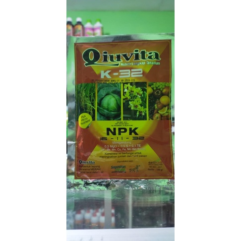 QIUVITA MERAH K 32 100 GRAM