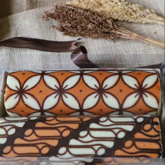 

kue bolu batik gulung