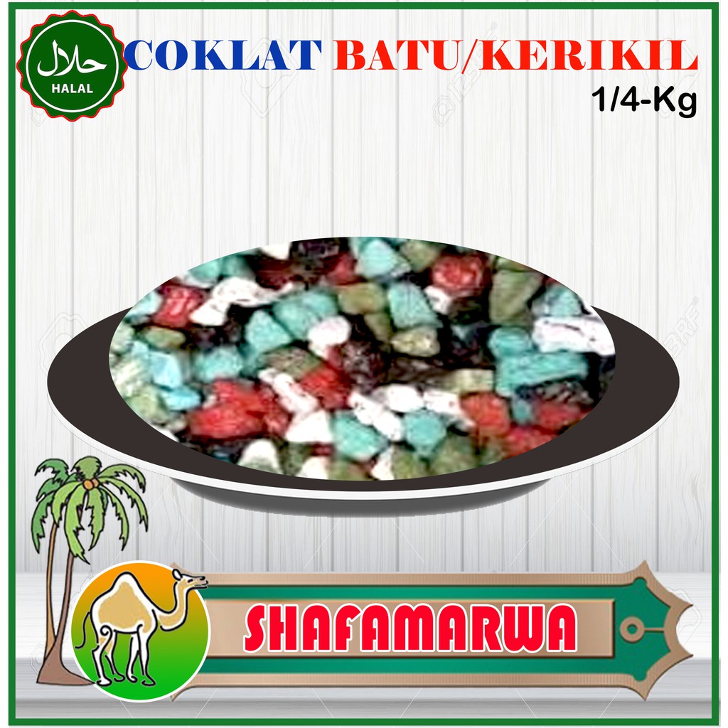 

Coklat BATU / KERIKIL (250 Gram)