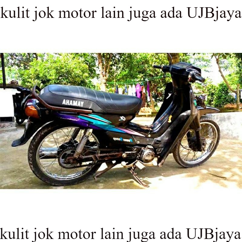 Sarung Jok Motor Alfa BAHAN ORI Kulit Jok Motor Alfa K5