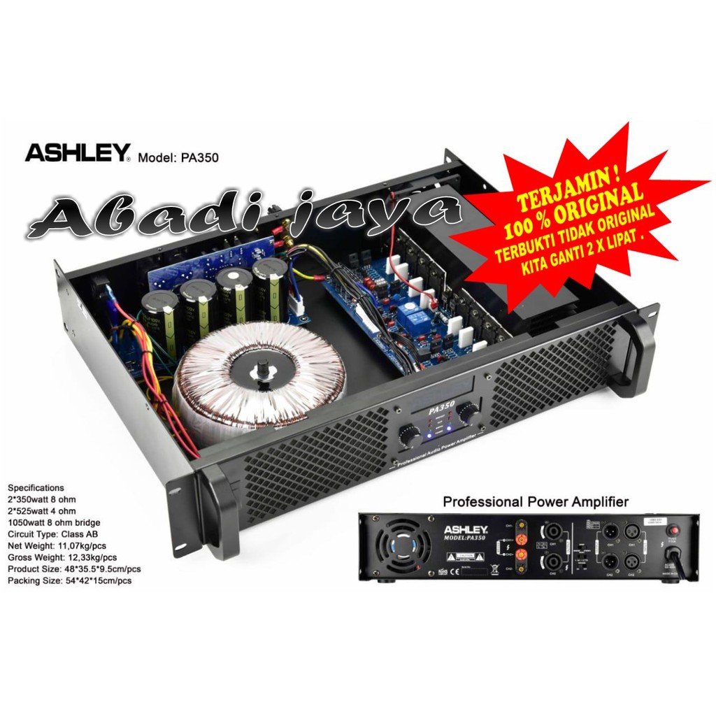 power ashley pa 350 ORYGINAL ashley pa350