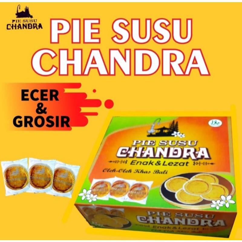 PIE SUSU CANDRA // Free box candra + kardus polos pecking// 50 biji // free fragile