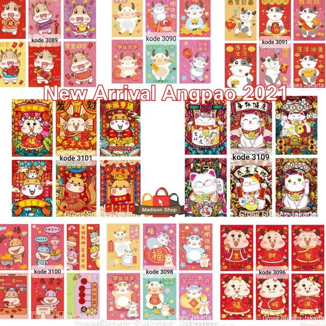 

Angpao Imlek 2021 Tahun Baru Kerbau Angpau Kebo Murah Ampao Grosir