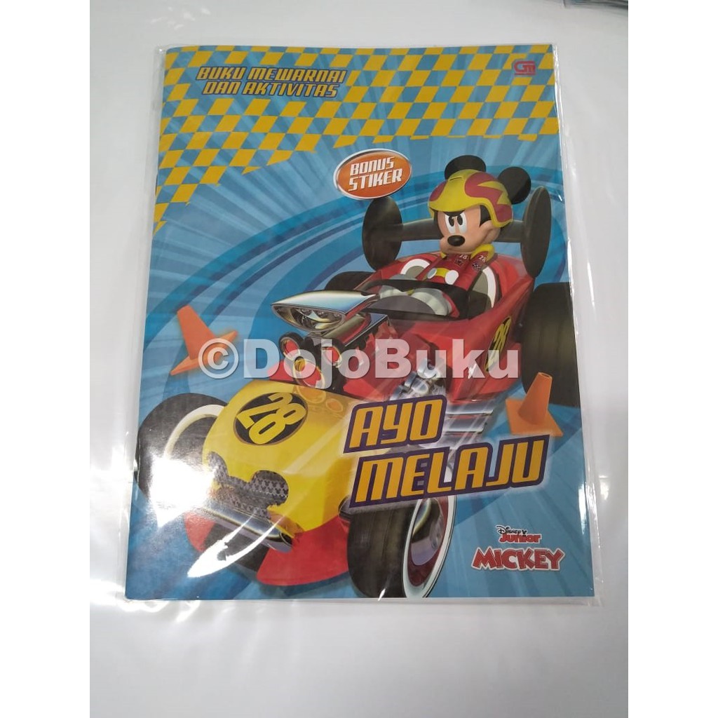 Mickey Mouse Roadster Racers : Ayo Melaju - Buku Mewarnai &amp; Aktivitas