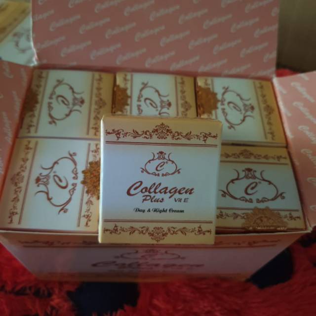 Cream collagen siang malam