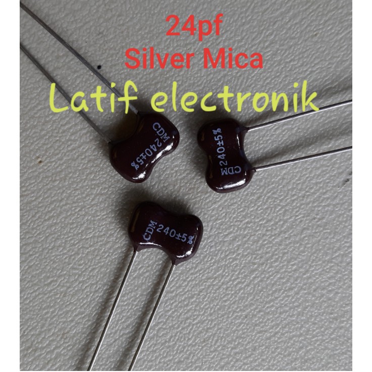 Capasitor Silver Mica 24pF 500V