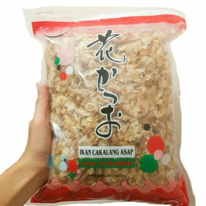 

] Omereso Hana Katsuobushi 250 gr Abon Ikan Cakalang Asap untuk Takoyaki