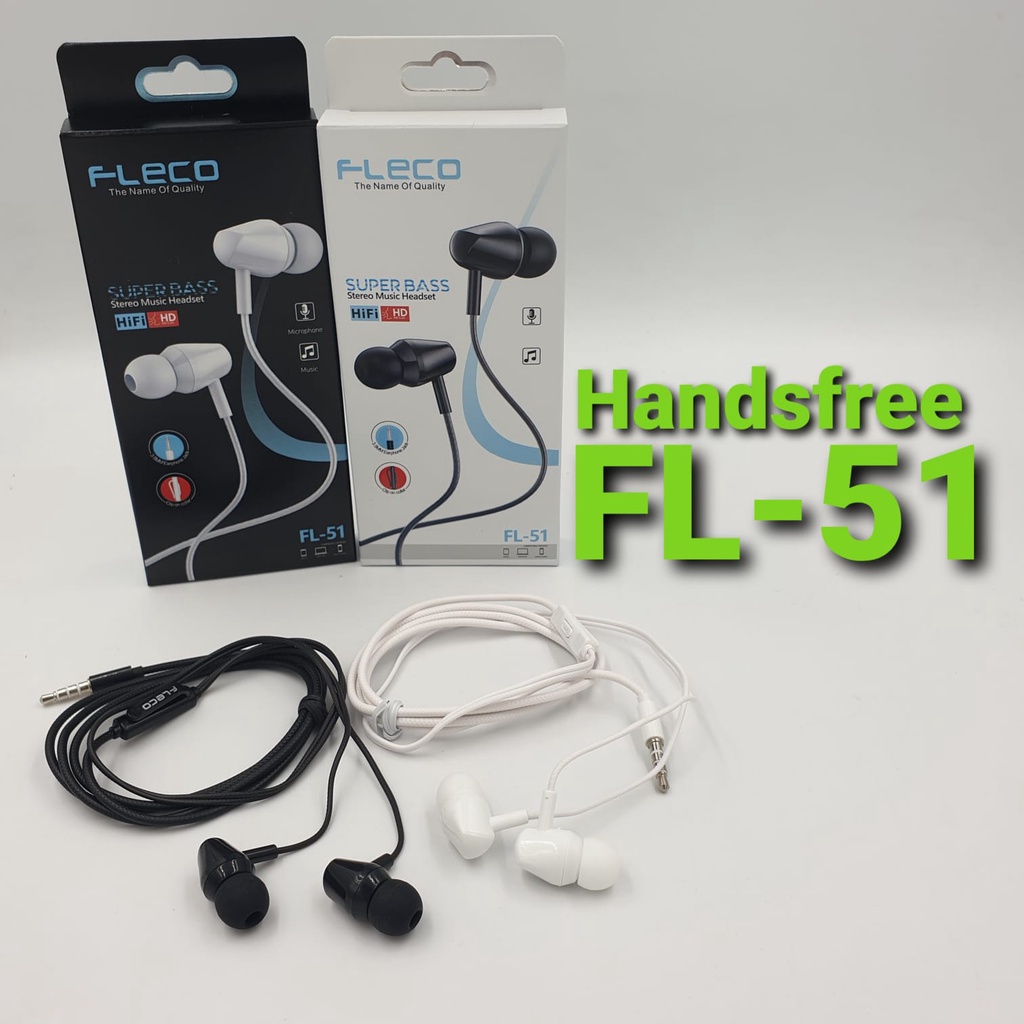 Handsfree Fleco FL-51 SuperBass Stereo Music original