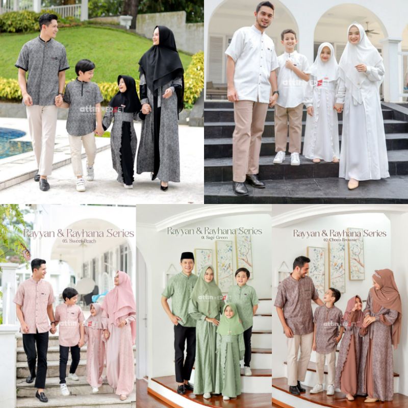 Sarimbit Attin Rayyan Rayhana Kids series