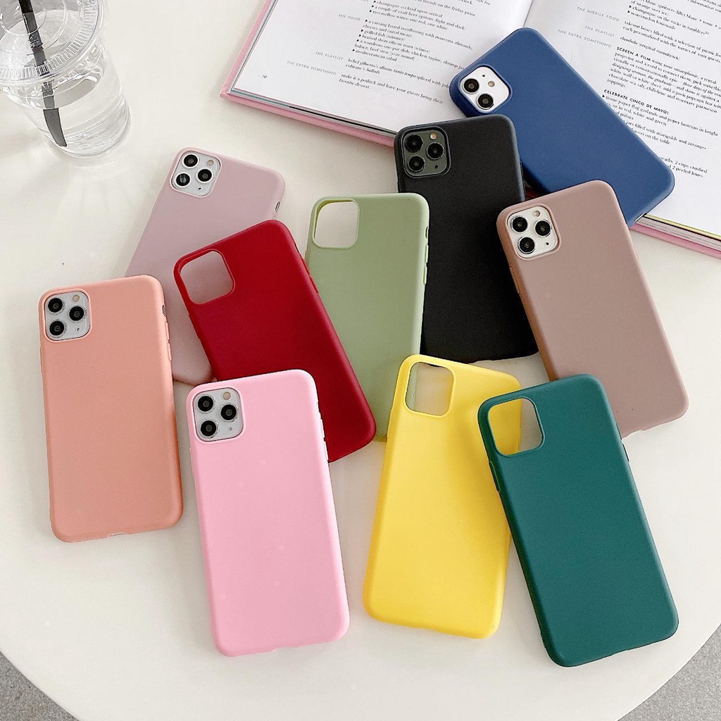 Jual Softcase Silikon Casing Case Candy Maccaron Samsung Oppo Vivo