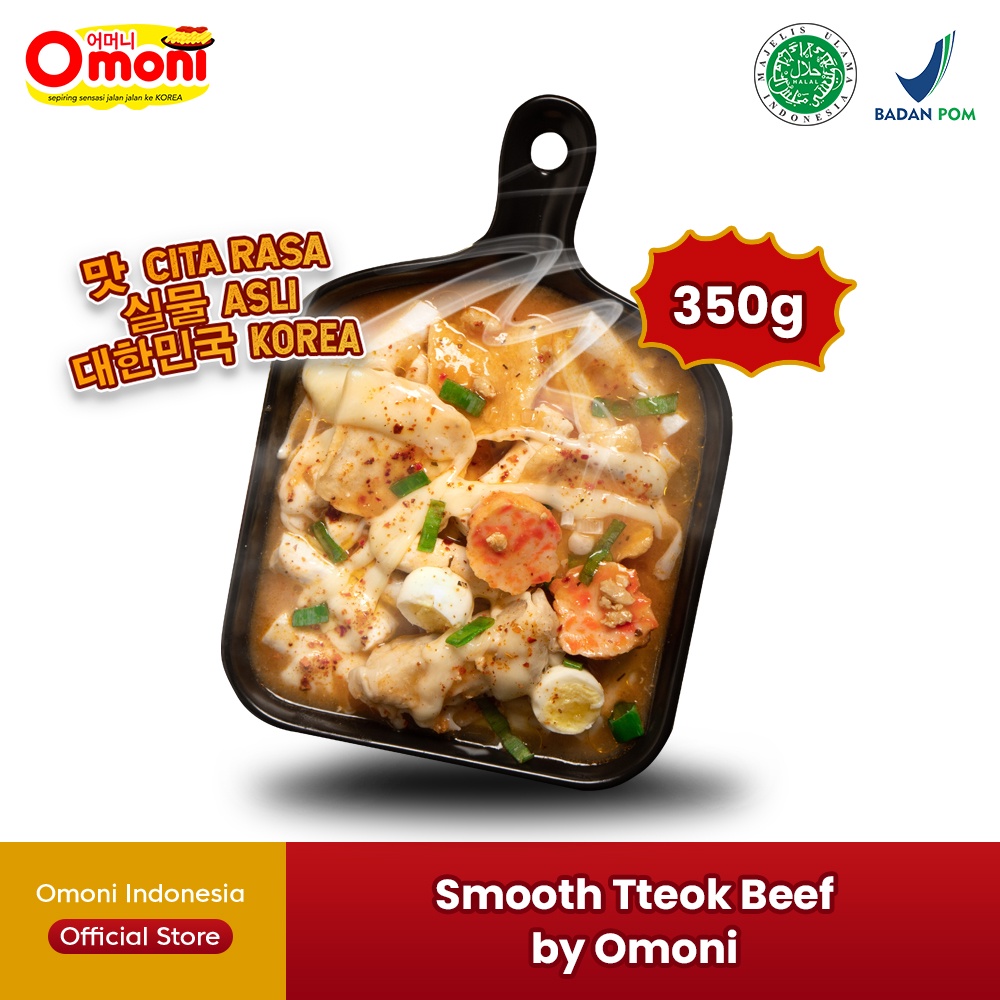 

Smooth Tteok Chicken Omoni 350g Halal Cokok Untuk Keluarga