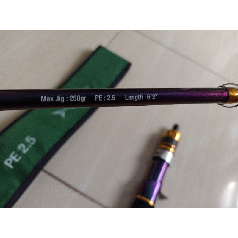 Rod Relix Nusantara Gindara OH PE 2.5