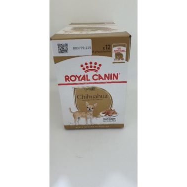 ROYAK CANIN CHIHUAHUA ADULT POUCH 85GRAM 12PCS (1BOX)