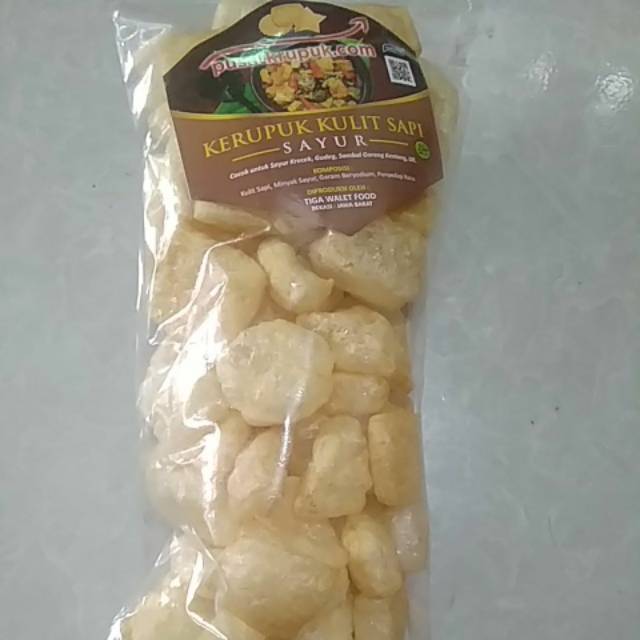 

KERUPUK KULIT / KERECEK SAYUR