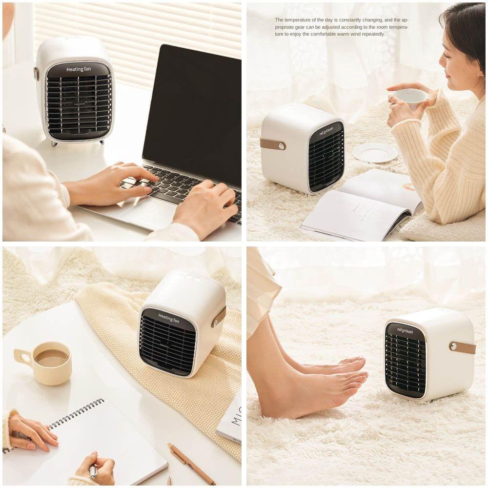 Preva 600W-900W Mini Heater Rumah Ruang Kantor Musim Dingin Penghangat Penghangat Pemanas Udara Pemanas Cepat