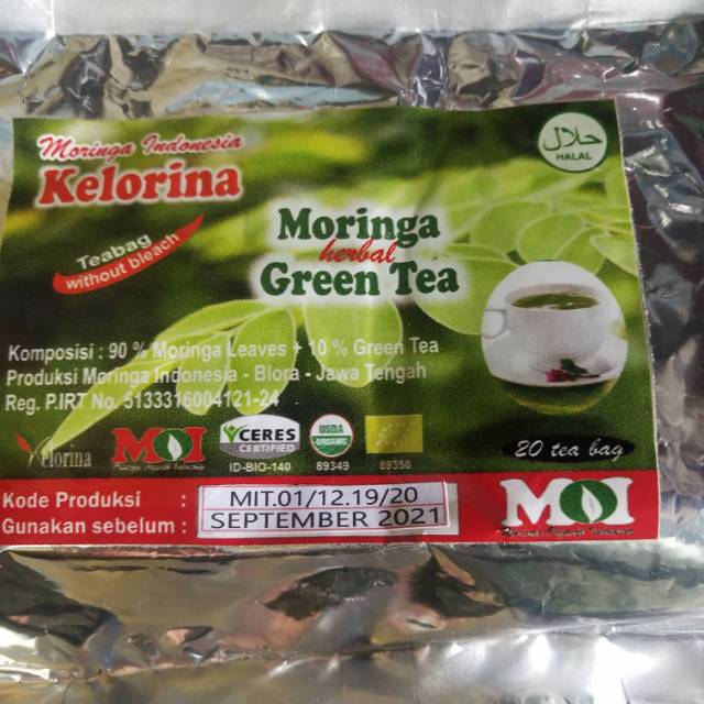 Kelorina teabag