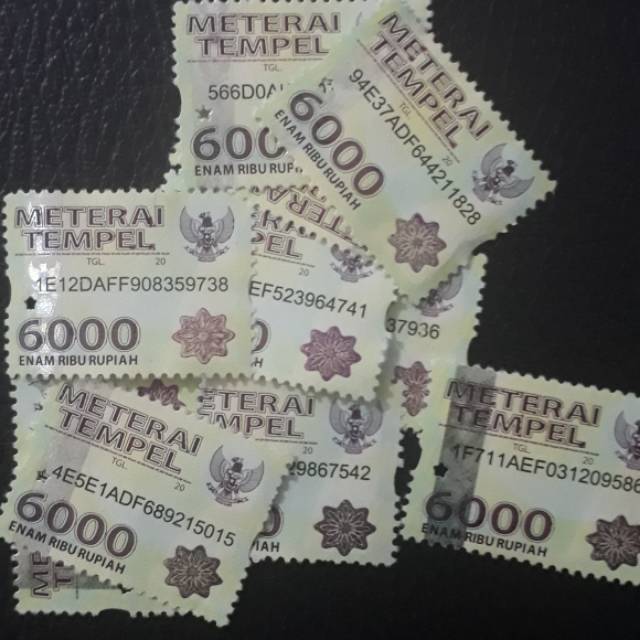 6000 materai