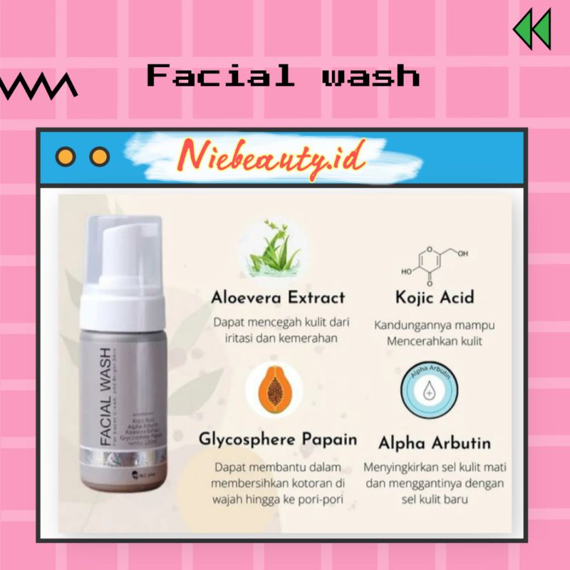 FACIAL WASH MS GLOW /SABUN WAJAH MS GLOW/PENCUCI WAJAH MS GLOW
