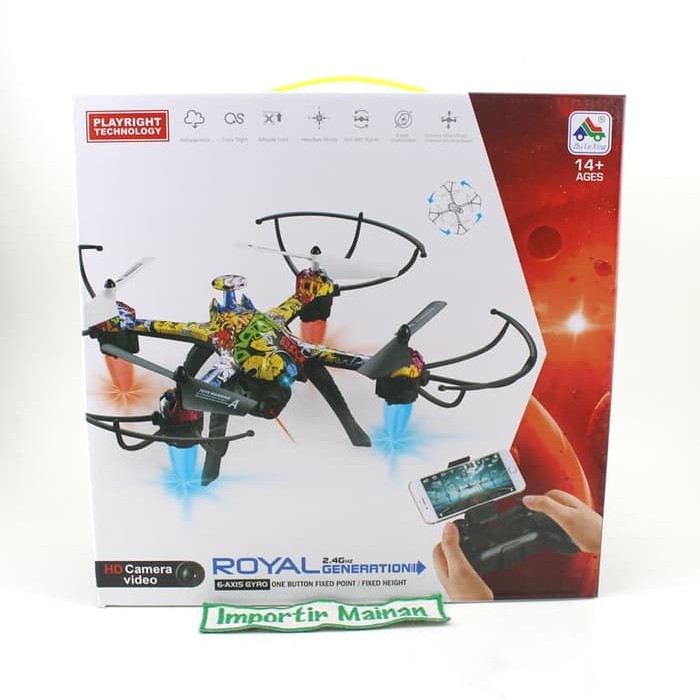 Box Drone Mini - Helikopter Rc - Drone Minion Rc Drone H235 Altitude Hold Non Kamera V Jjrc H31