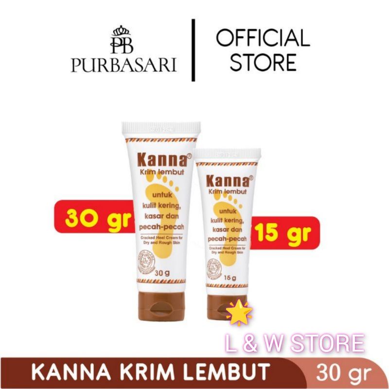 Kanna Krim Lembut/Kanna Soft Cream 15gr dan 30gr