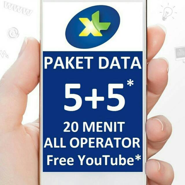 Paket data Xtra combo XL 10 GB (dulu 5 GB)