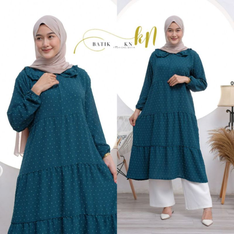 midi dress fashion muslim baju gamis wanita NEW PRODUK