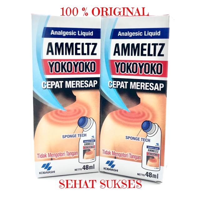 AMMELTZ YOKO YOKO  48 ml - Obat Gosok Sakit Otot, Pegel Linu &amp; Rematik