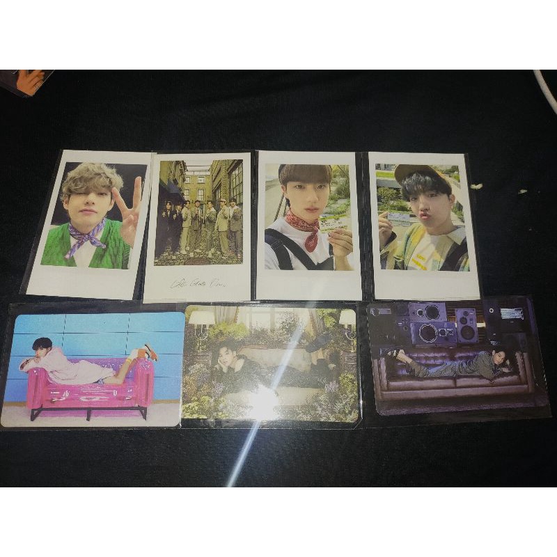 PHOTOCARD BTS BE , POLAROID SG21
