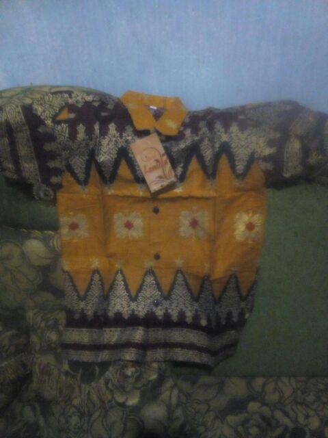 Mts Batik Couple  Gamis Brukat 2564 Busui Maxy Dress (bisa Pisah)