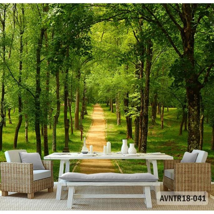 Wallpaper Dinding Pemandangan Alam, Wallpaper Dinding Custom Alam 3d Terbaru