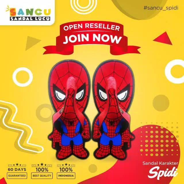 Sandal SANCU Original, Sandal Anak Karakter Lucu