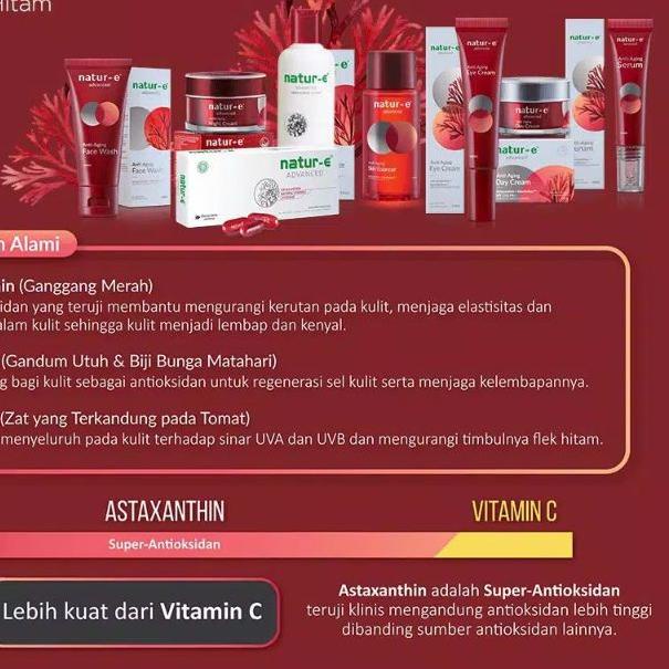 natur e Advanced Anti-Aging face wash, day cream, night cream, skin balancer, serum, eye cream ☂