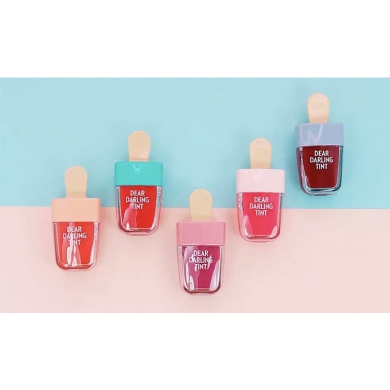 LIPTINT Dear Darling Tint Lipgloss Ice Cream CAIR ANTI AIR (1 PCS)