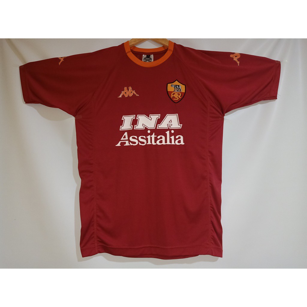 Jersey AS Roma Scudetto 2000/01 Home Batistuta 18