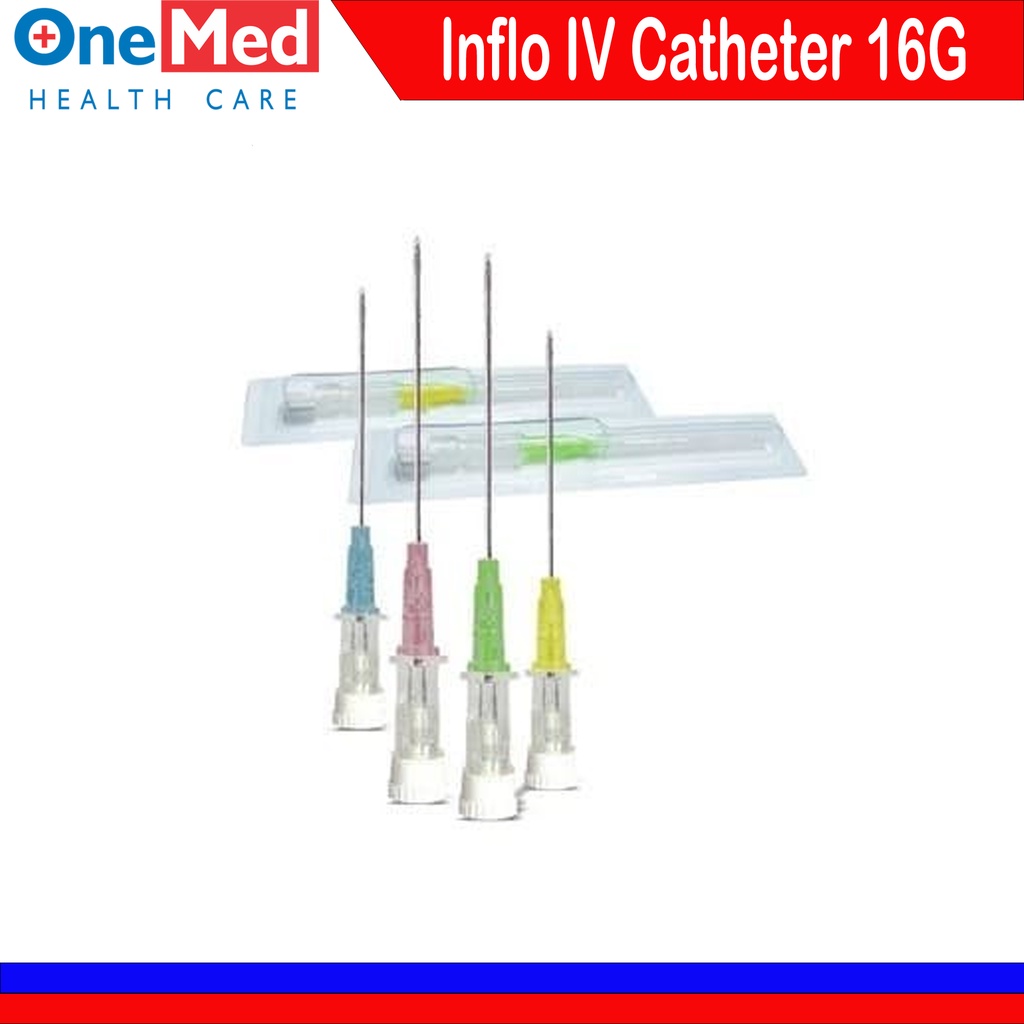 1 Pcs Venflon IV Non Plus Ukuran 16