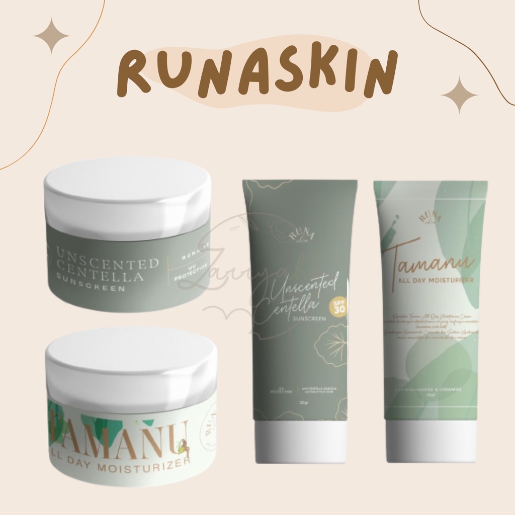 Runaskin Tamanu All Day Moisturizer Sunscreen SPF 30