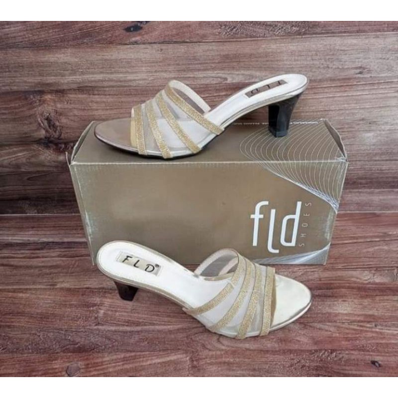 heels fladeo gold original