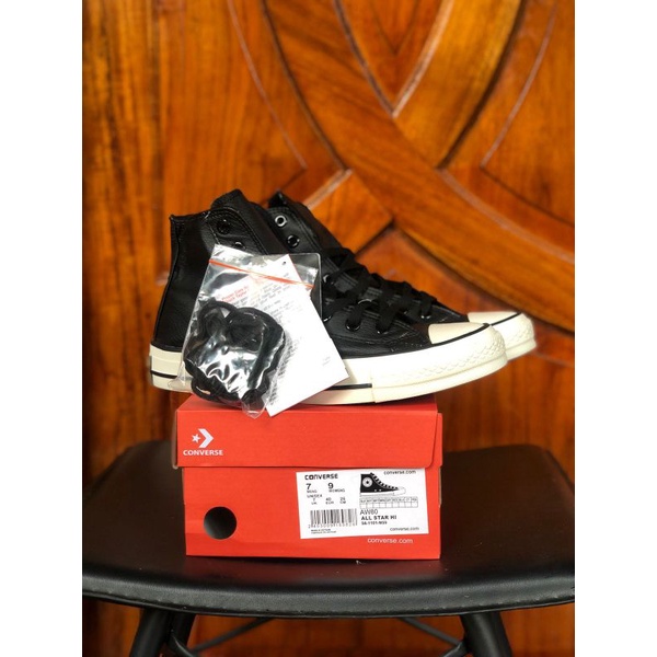 CONVERSE OX TINGGI FULL KULIT SEPATU PRIA - CONVERSE CLASSIC FULL KULIT