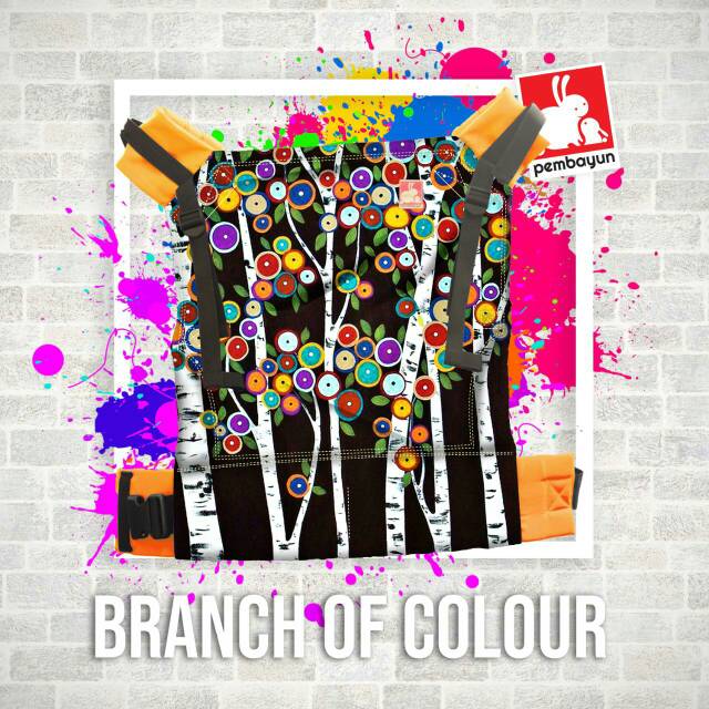 SSC Pembayun motif BRANCH OF COLOUR