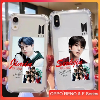 CUSTOM CASE BTS OPPO RENO 5 4 4PRO 4F 3 2 10X ZOOM Z F11